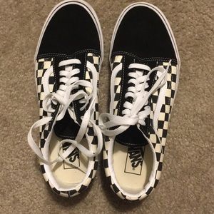 Checkerboard Vans Old Skool